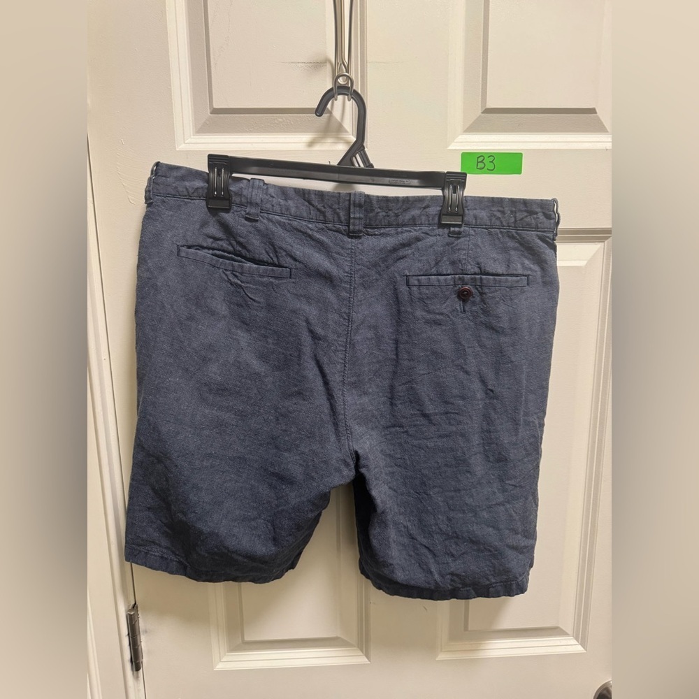 Mens J. Crew Linen Blend Shorts - Picture 2 of 5